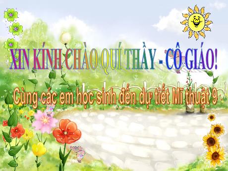Bài giảng Mĩ thuật 9 - Tiết 13: Thường thức mĩ thuật: Sơ lược về mĩ thuật các dân tộc ít người ở Việt Nam