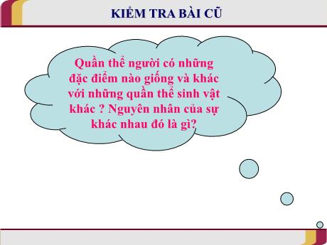 Bài giảng Sinh học 9 - Tiết 40, Bài 49: Quần xã sinh vật