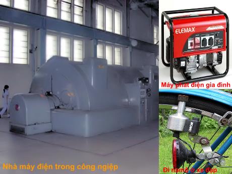 Bài giảng Vật lí 9 - Bài 34: Máy phát điện xoay chiều