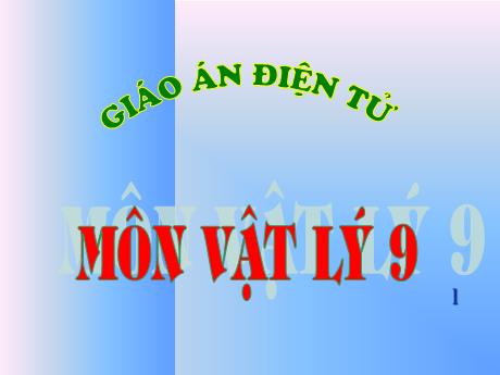 Bài giảng Vật lí 9 - Tiết 6, Bài 6: Bài tập vận dụng Định luật Ôm