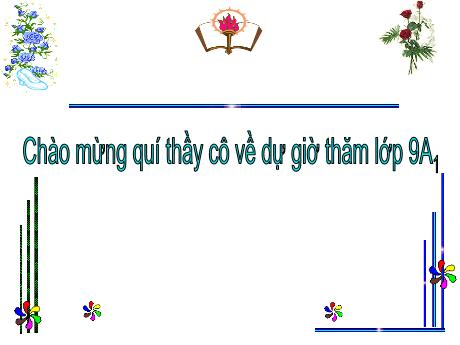 Bài giảng Vật lí Lớp 9 - Bài 23: Từ phổ, đường sức từ
