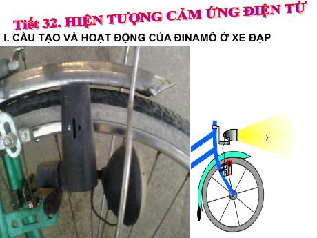 Bài giảng Vật lí 9 - Tiết 32: Hiện tượng cảm ứng điện tử - Trường THCS Nguyễn Trãi