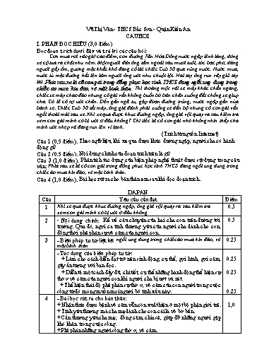 Tuyển tập đề kiểm tra Ngữ văn 9 (Có đáp án)